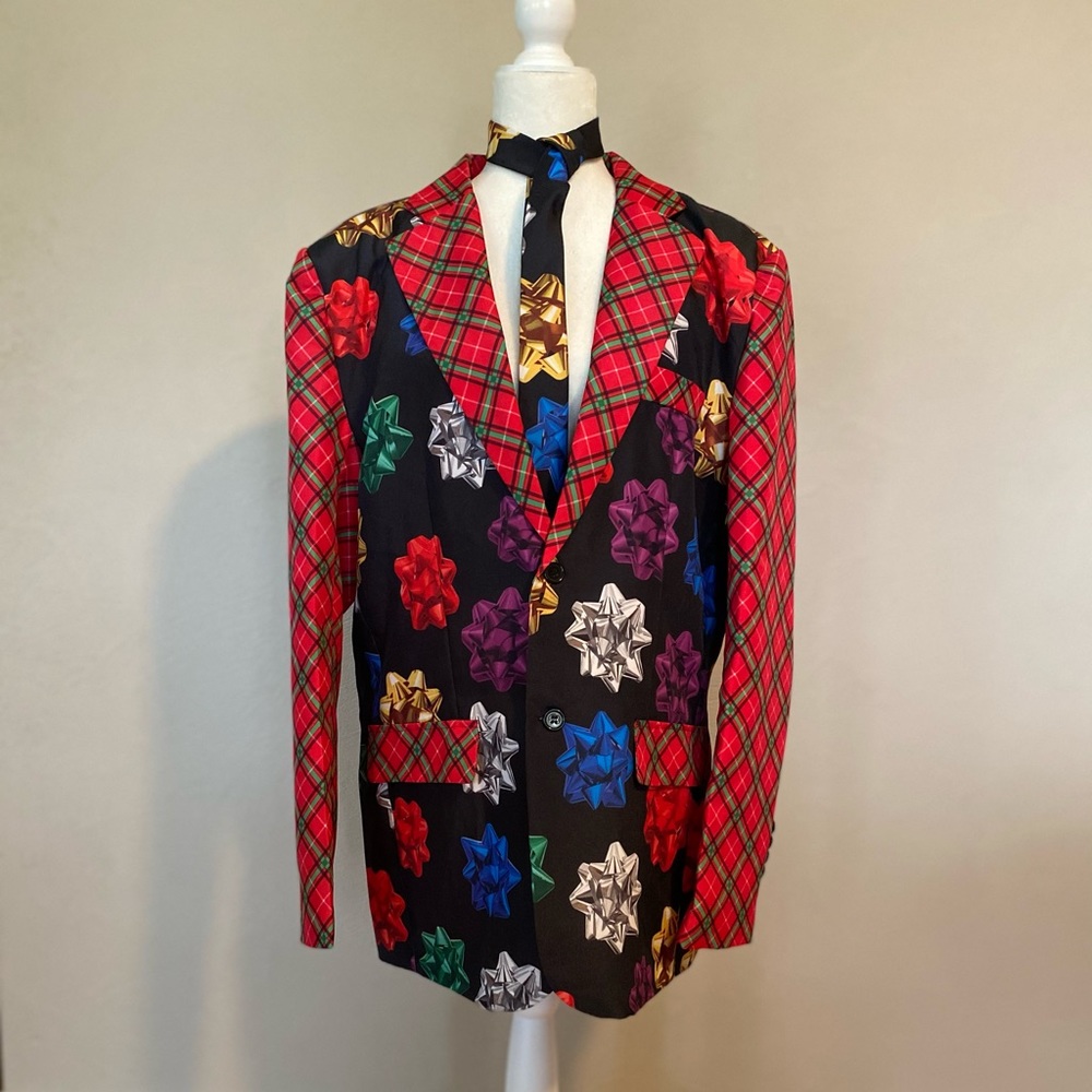 Men’s Christmas Blazer Jacket